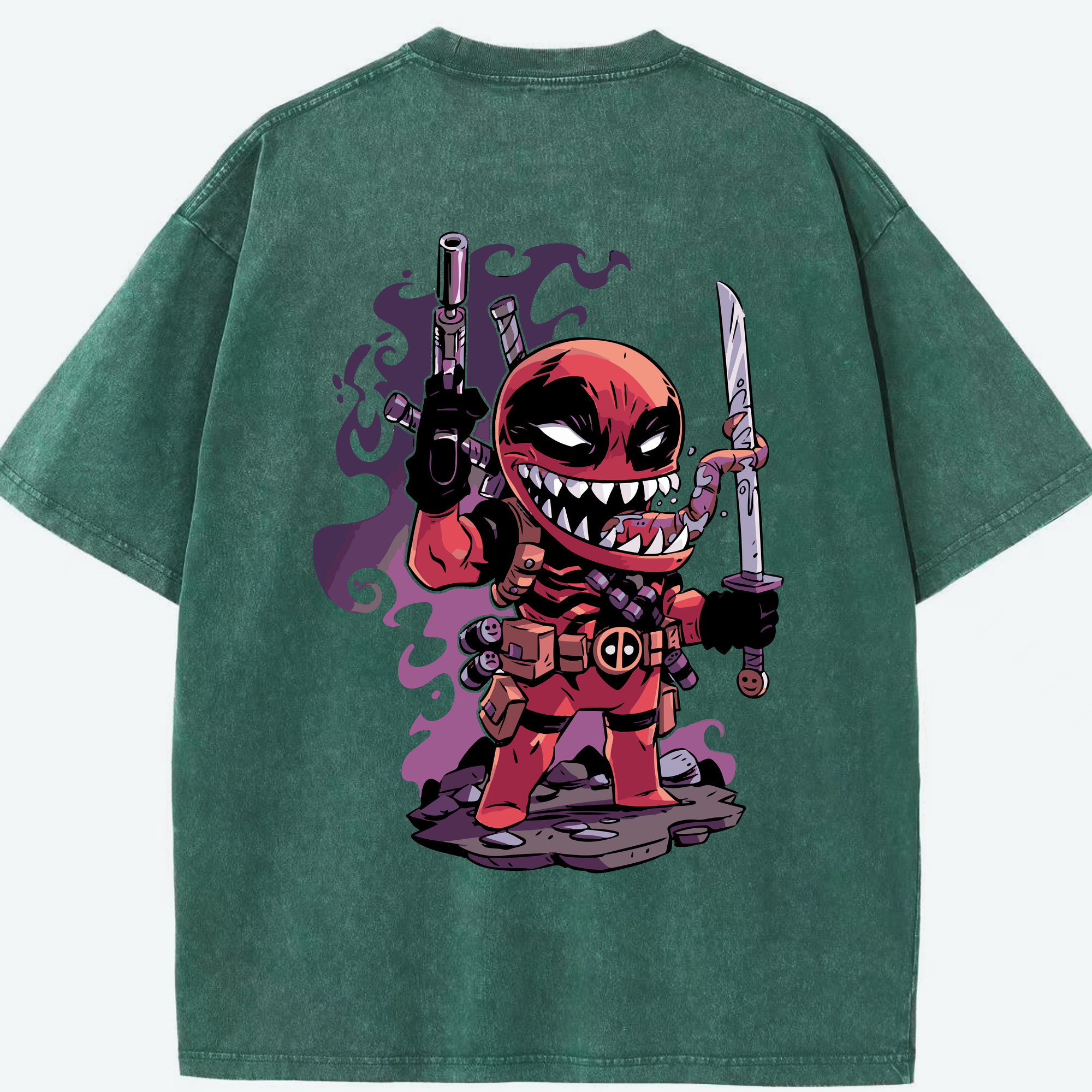 （画像用） アベンジャーズ The Avengers 綿100% ヴィンテージ風 半袖Tシャツ（背面プリント）